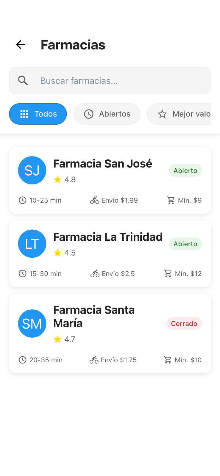 Delivery demo